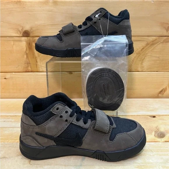 Travis Scott x Nike Jordan Jumpman Jack TR Dark Mocha Sz 11 - Kids PS FJ2851-204 - Picture 2 of 7